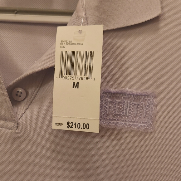 BNWT LAVENDER SWING POLO DRESS FROM PUMA FENTY SIZE MEDIUM RARE FIND - Picture 4 of 5